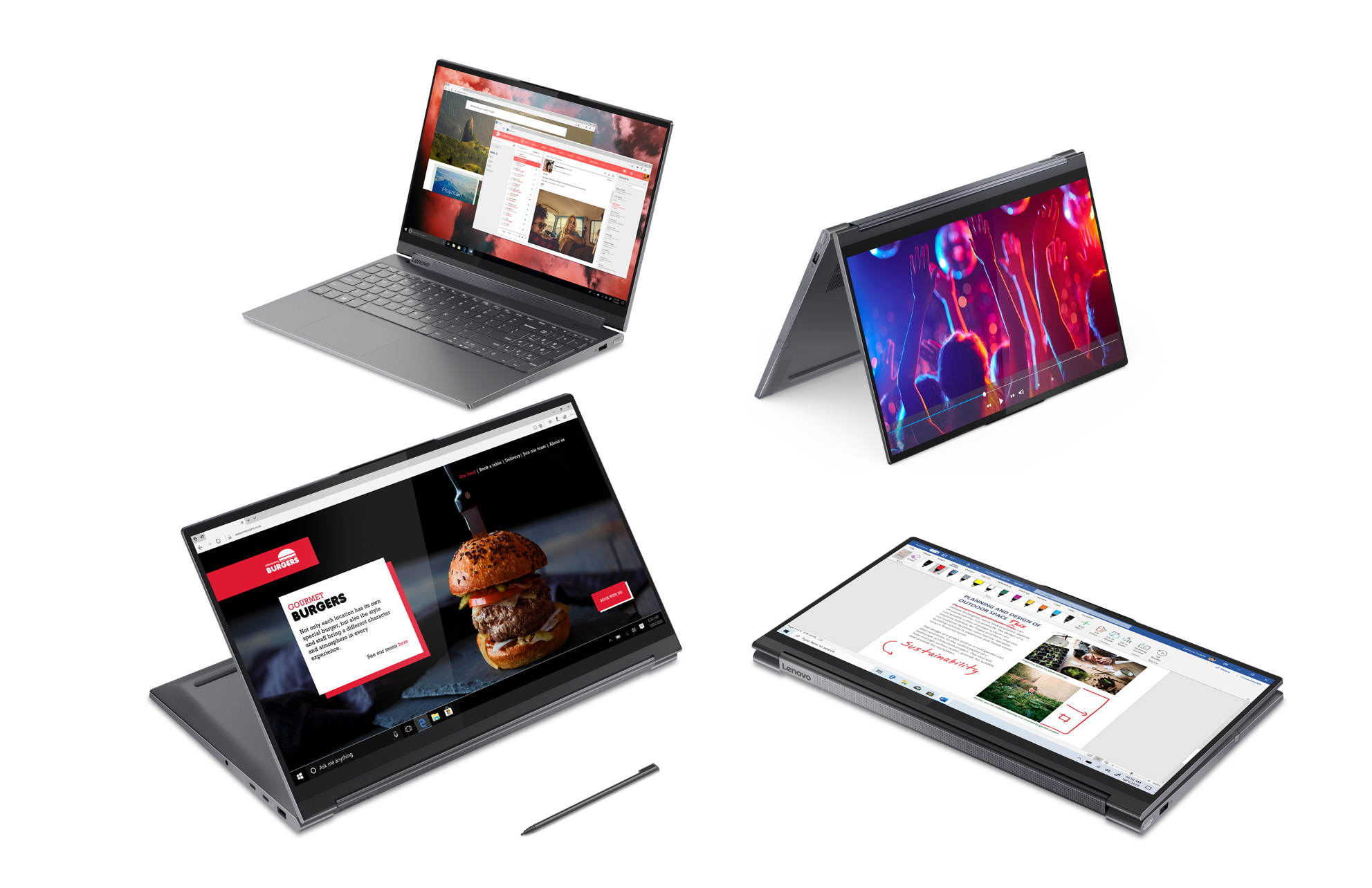 Lenovo Yoga 9i_Modes