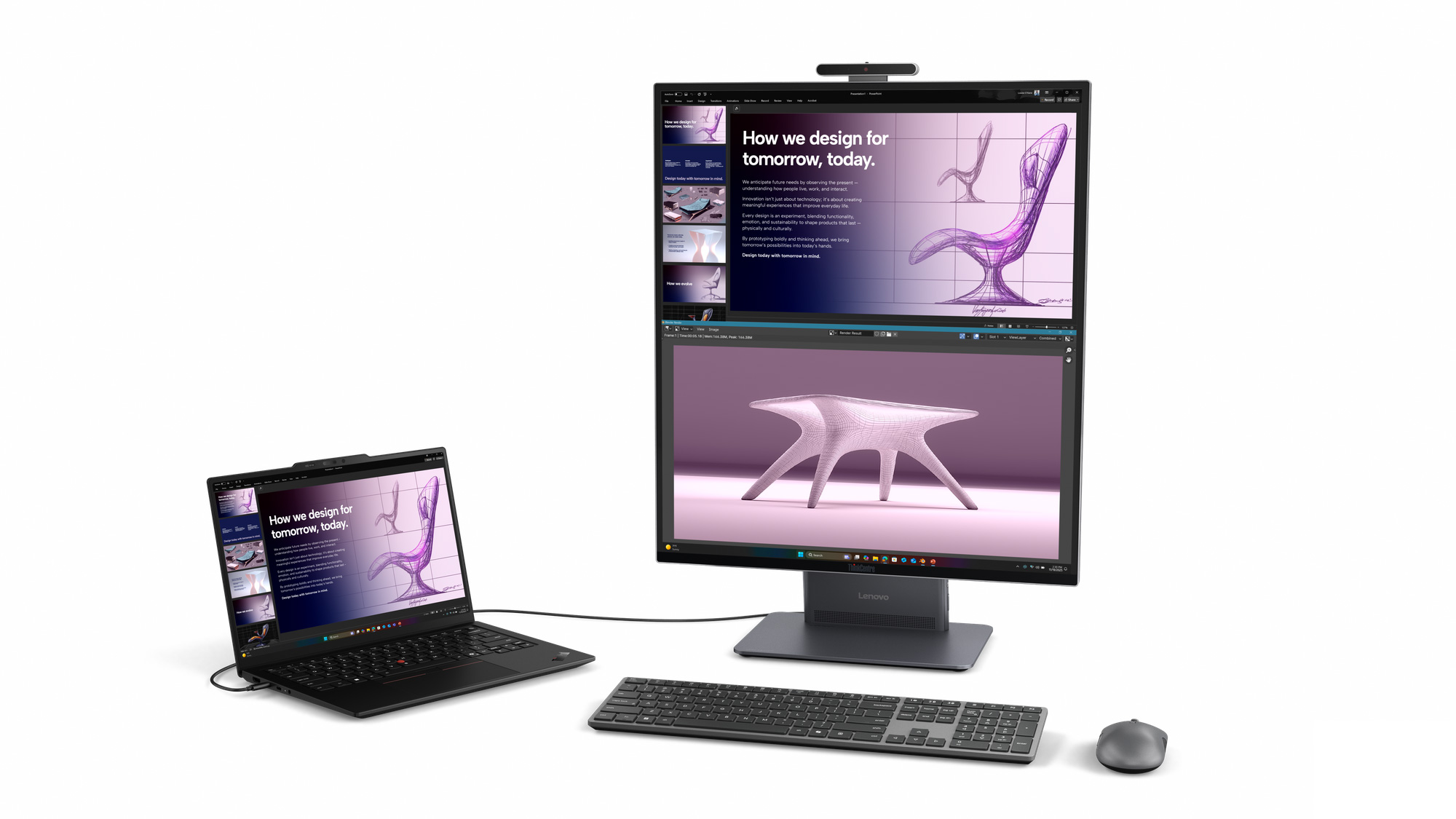 ThinkCentre X AIO Aura Edition