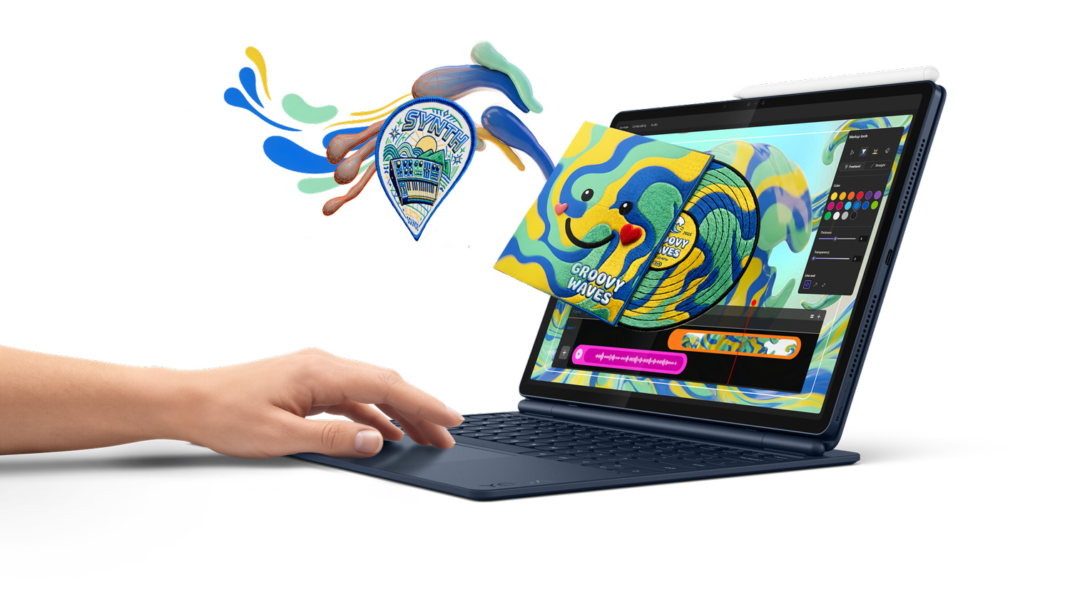 Yoga Tab Plus Gen 2 in Cosmic Blue Yoga Tab Plus Gen 2 in Cosmic Blue