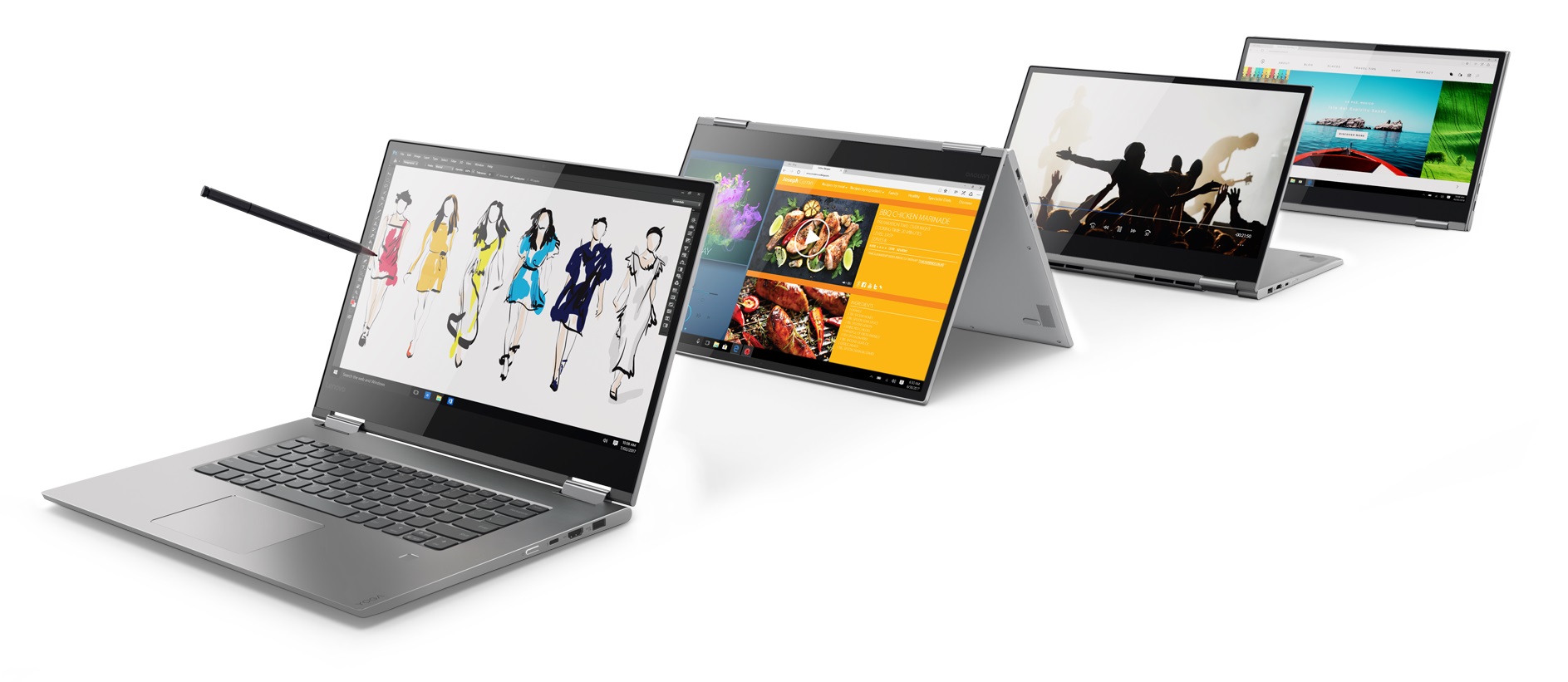Фото 1. Ноутбуки «2-в-1» Lenovo YOGA 730