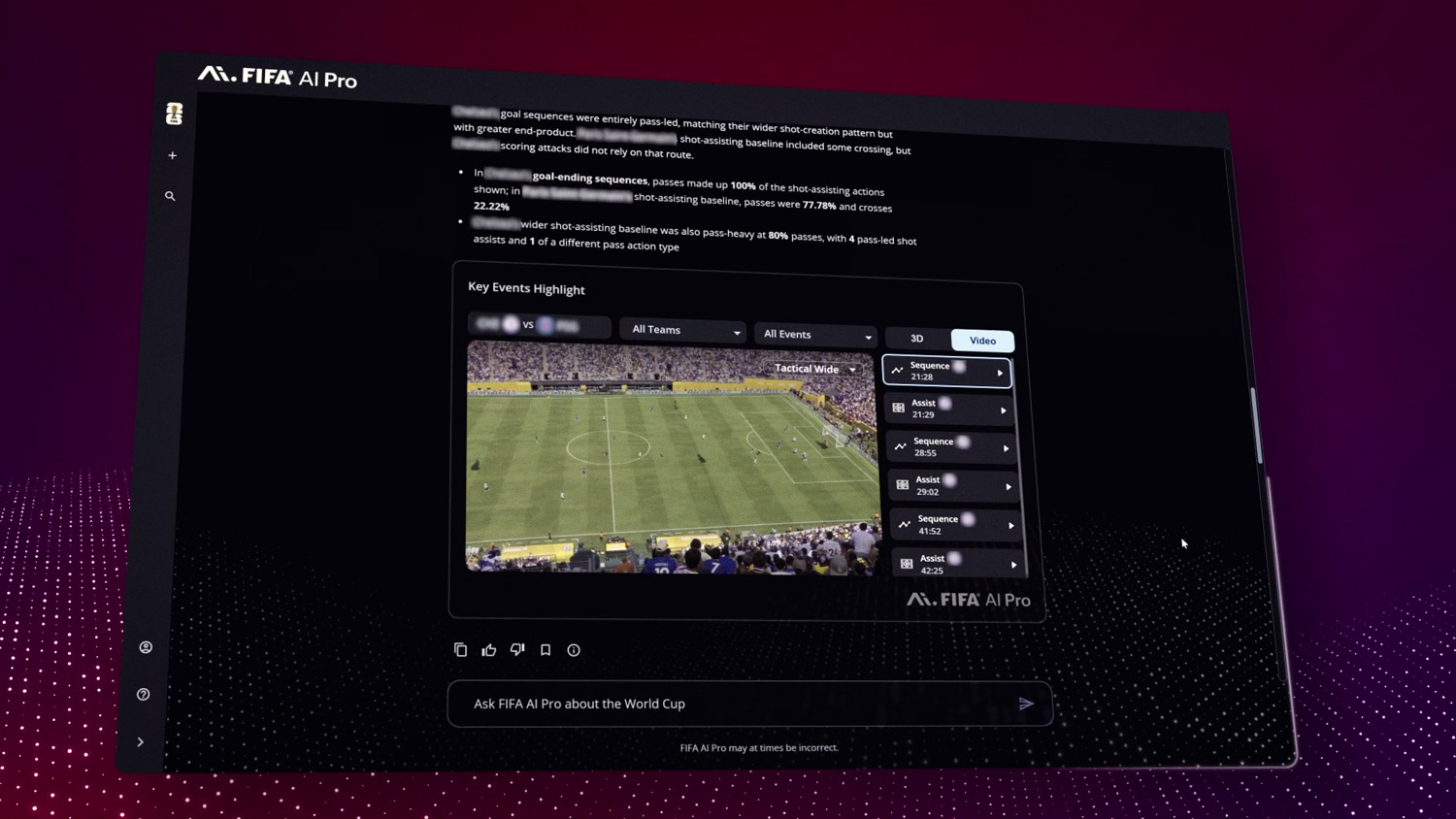 FIFA AI Pro demo