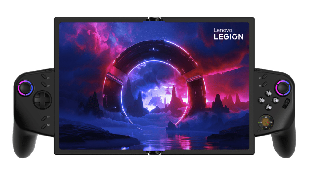 Концепт Legion Go Fold у повноекранному режимі Концепт Legion Go Fold у повноекранному режимі