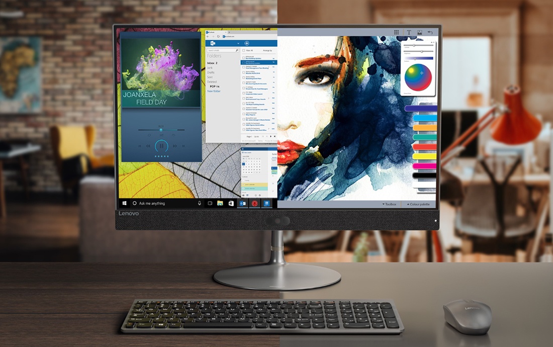 Новий формат витонченої продуктивності: пристрої Lenovo All-in-One і Tiny-in-One