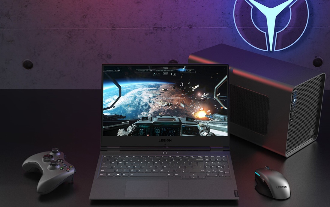 Новинки для геймерів від Lenovo на CES: найтонший ноутбук Legion Y740S, монітори та аксесуари